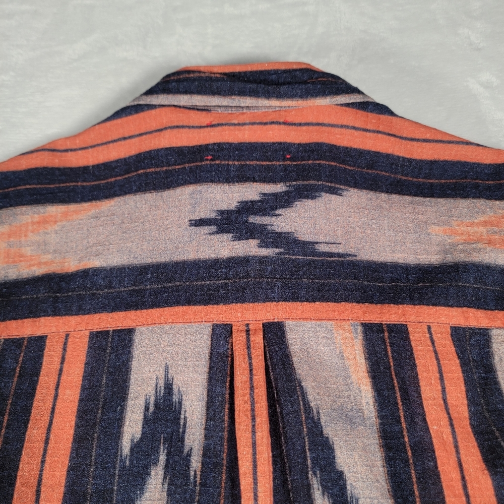 Xirena Beau Shirt In Flame Orange, Size S - Picture 7 of 11